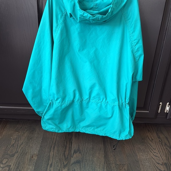 Vintage L.L. Bean Windbreaker Women’s Anorak Pullover Teal Outdoor‎ Hiking Ski M - Picture 15 of 17
